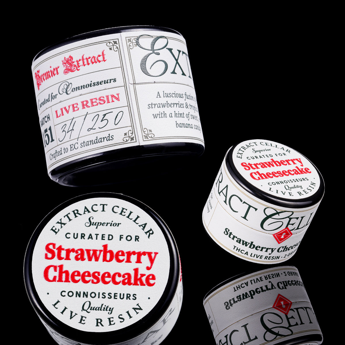 2-9 mL Concentrate Jar Labels (Top + Side)