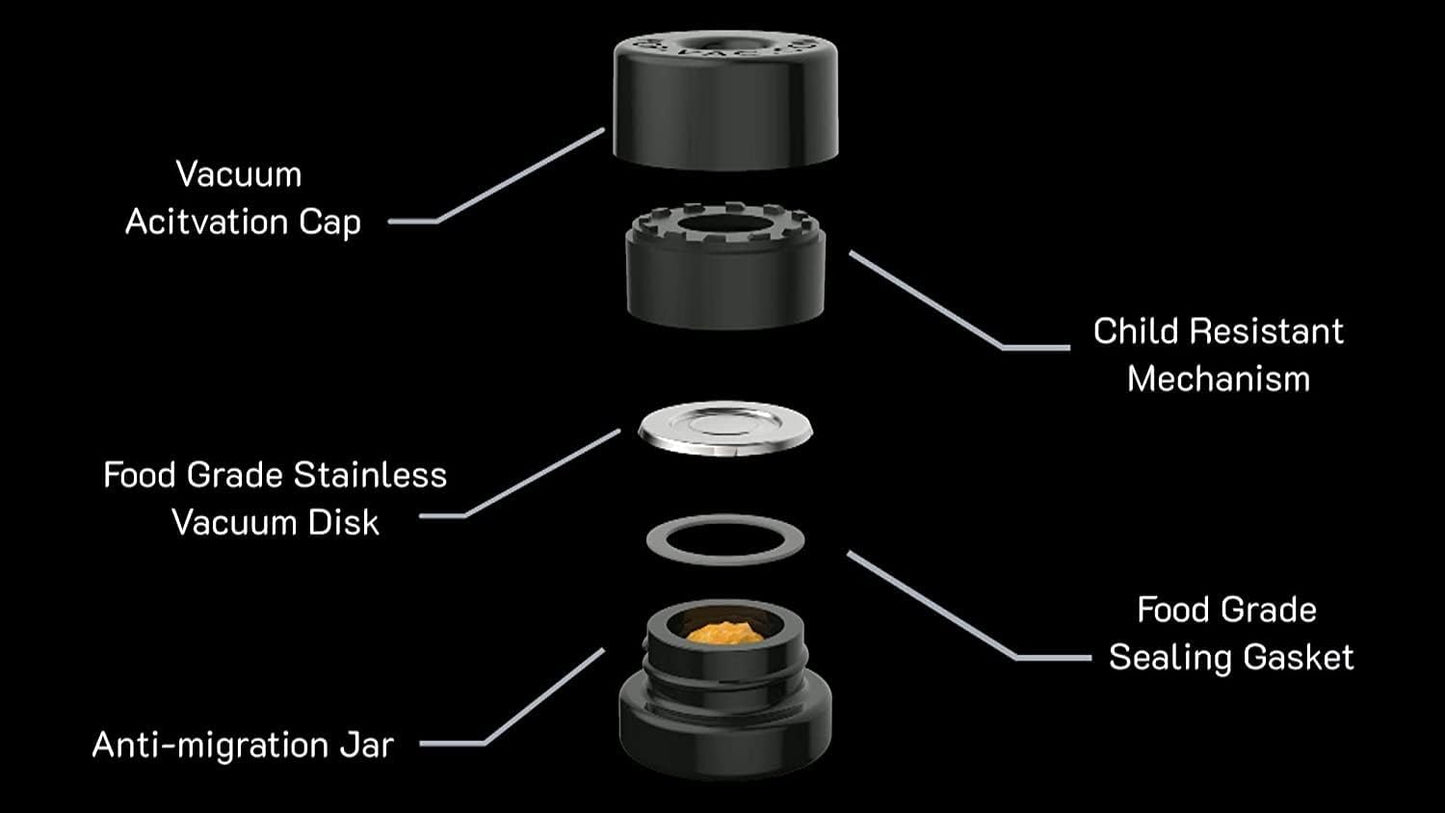 Pop-Vac™ Concentrate Jars (8g - 9ml)
